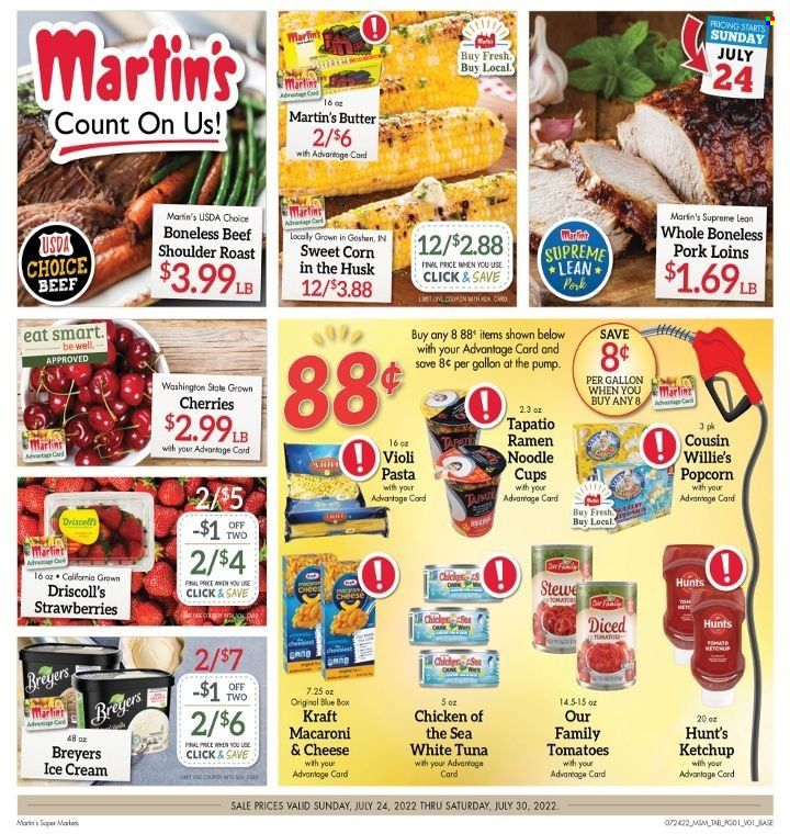 Martin’s (IN, MI) Weekly Ad Flyer July 22 to July 29