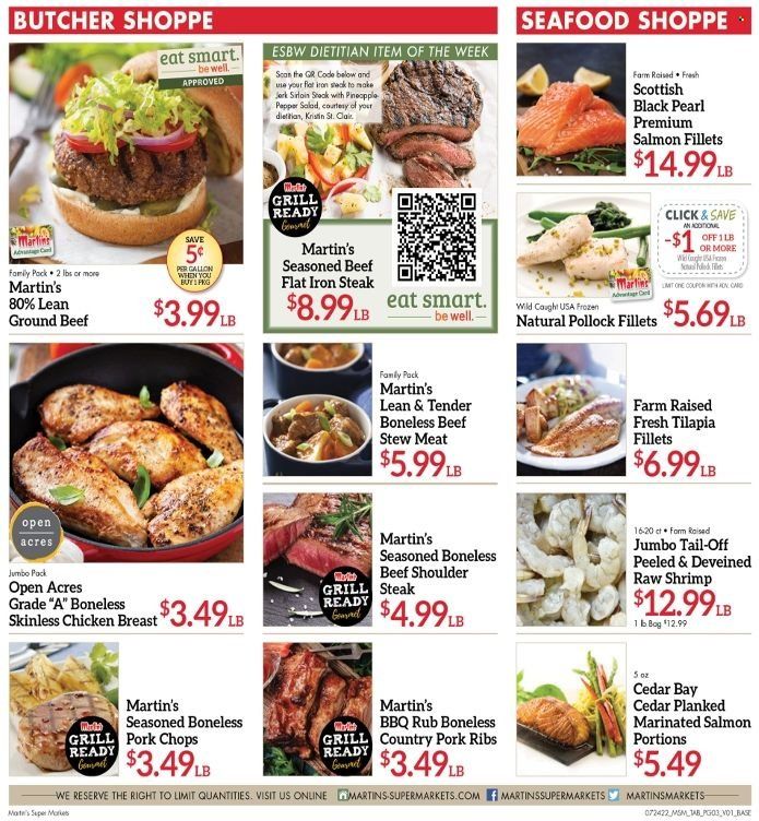 Martin’s (IN, MI) Weekly Ad Flyer July 22 to July 29