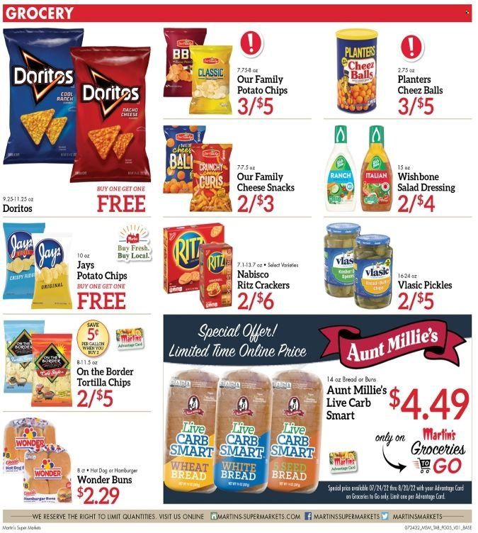 Martin’s (IN, MI) Weekly Ad Flyer July 22 to July 29