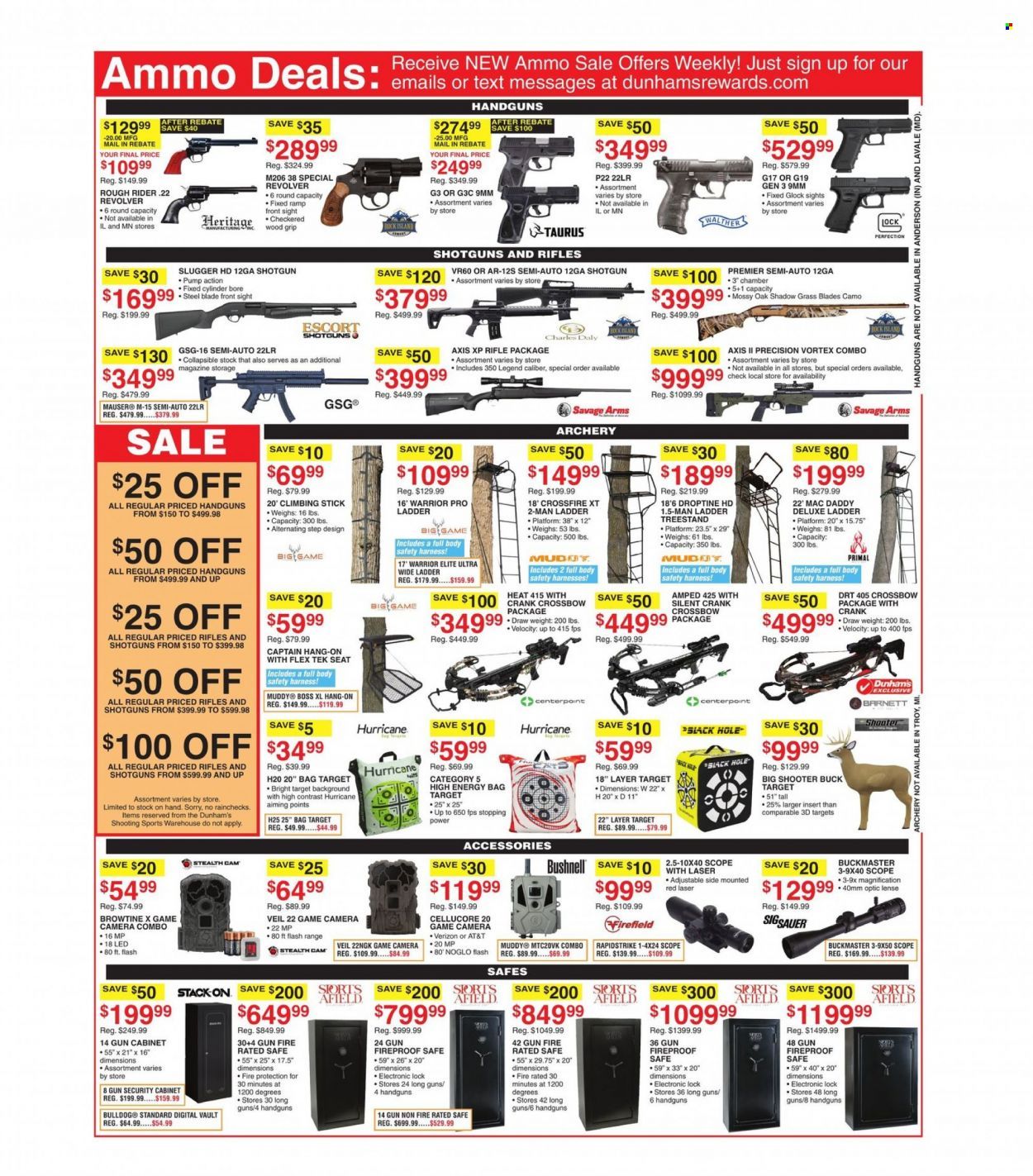 Dunham's Sports Weekly Ad Flyer July 22 to July 29