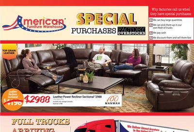 American Furniture Warehouse (AZ, CO, TX) Weekly Ad Flyer July 23 to July 30