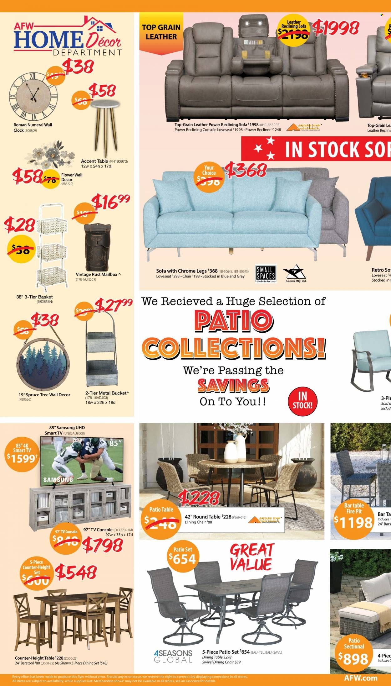 American Furniture Warehouse (AZ, CO, TX) Weekly Ad Flyer July 23 to July 30