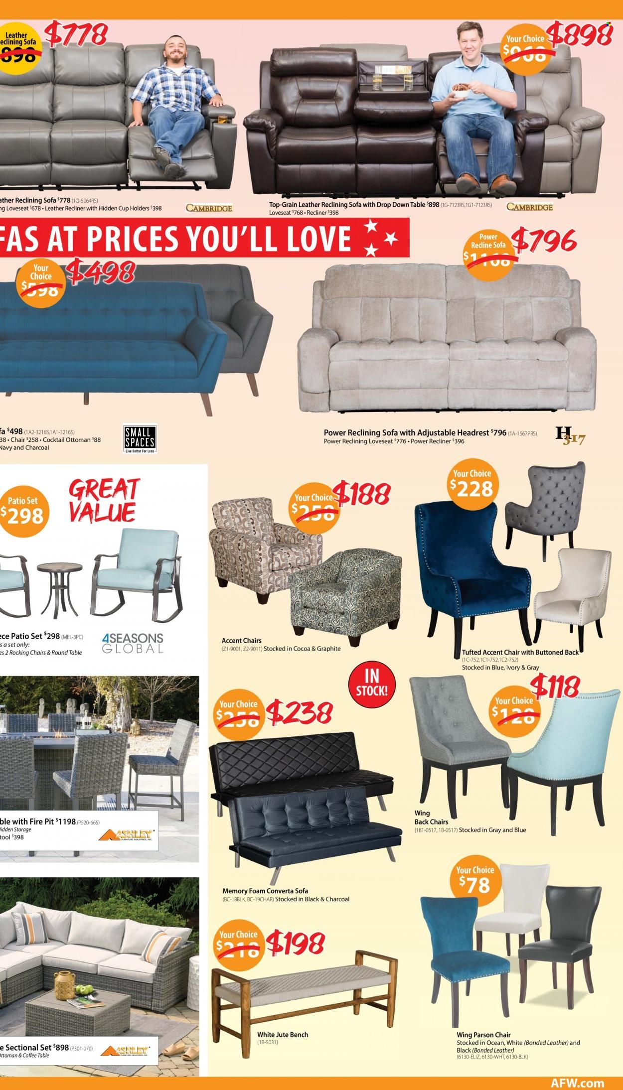 American Furniture Warehouse (AZ, CO, TX) Weekly Ad Flyer July 23 to July 30