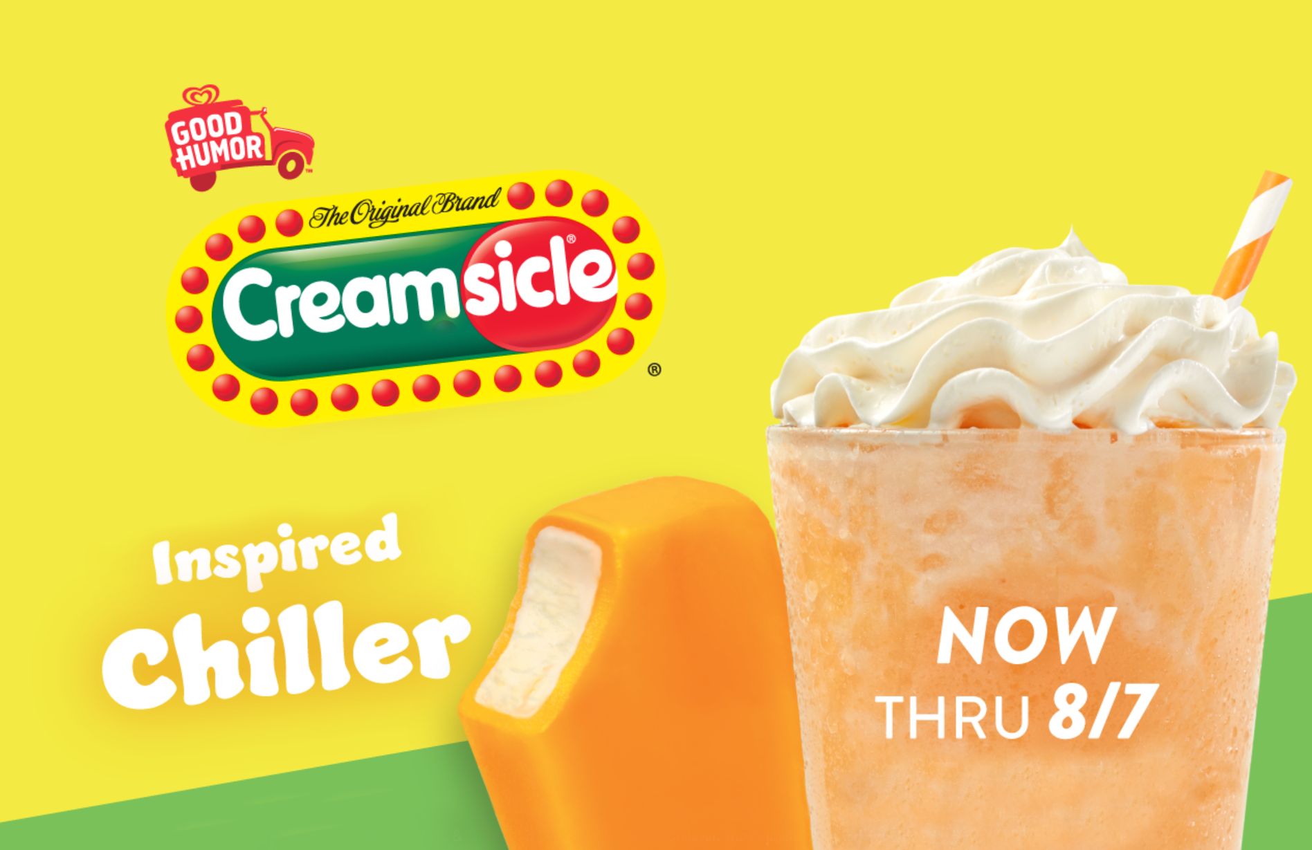 Krispy Kreme Introduces the New Creamsicle Inspired Chiller Krispy Kreme Introduces the New Creamsicle Inspired Chiller