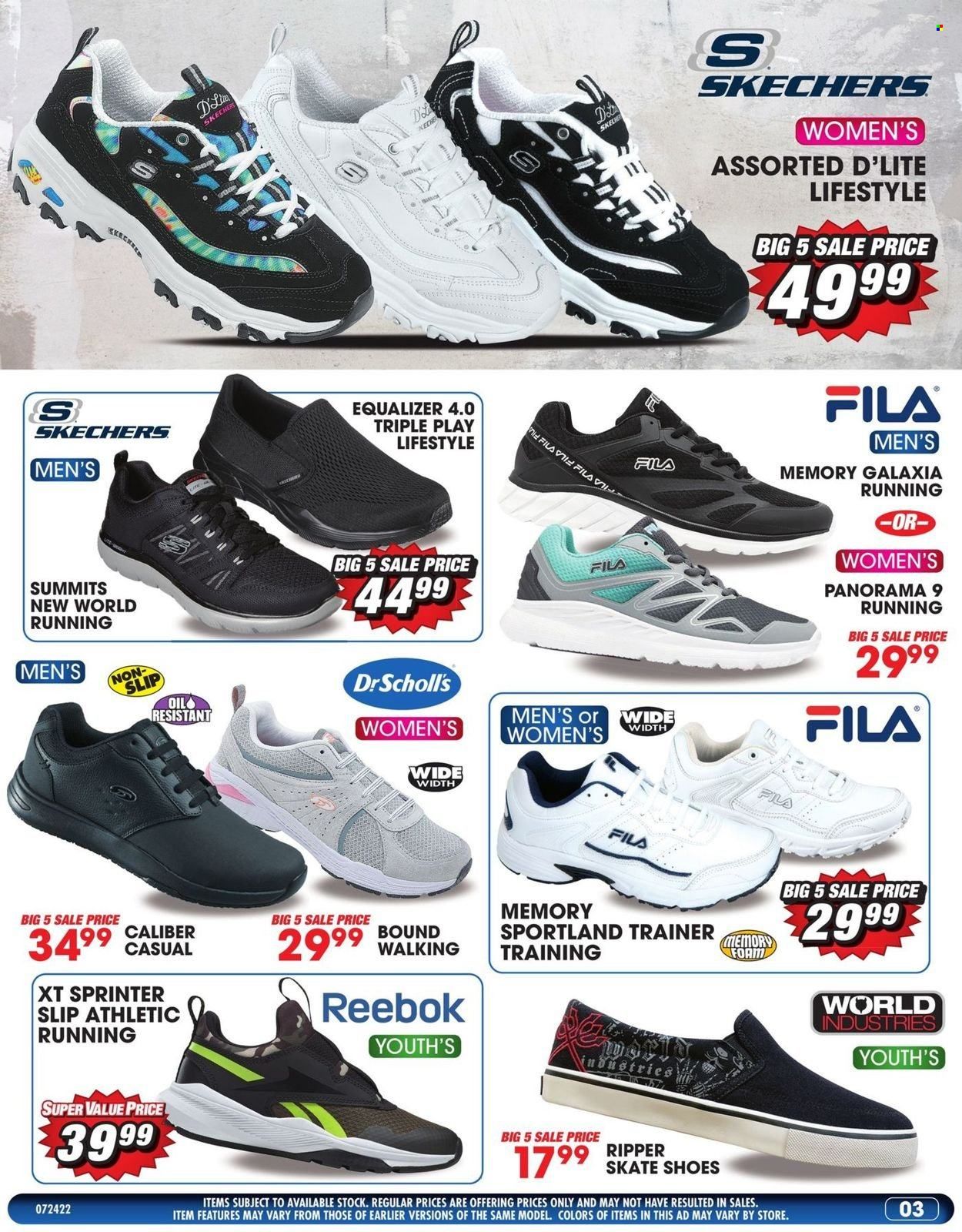 Big 5 (AZ, CA, CO, ID, NM, OR, UT, WA) Weekly Ad Flyer July 25 to August 1
