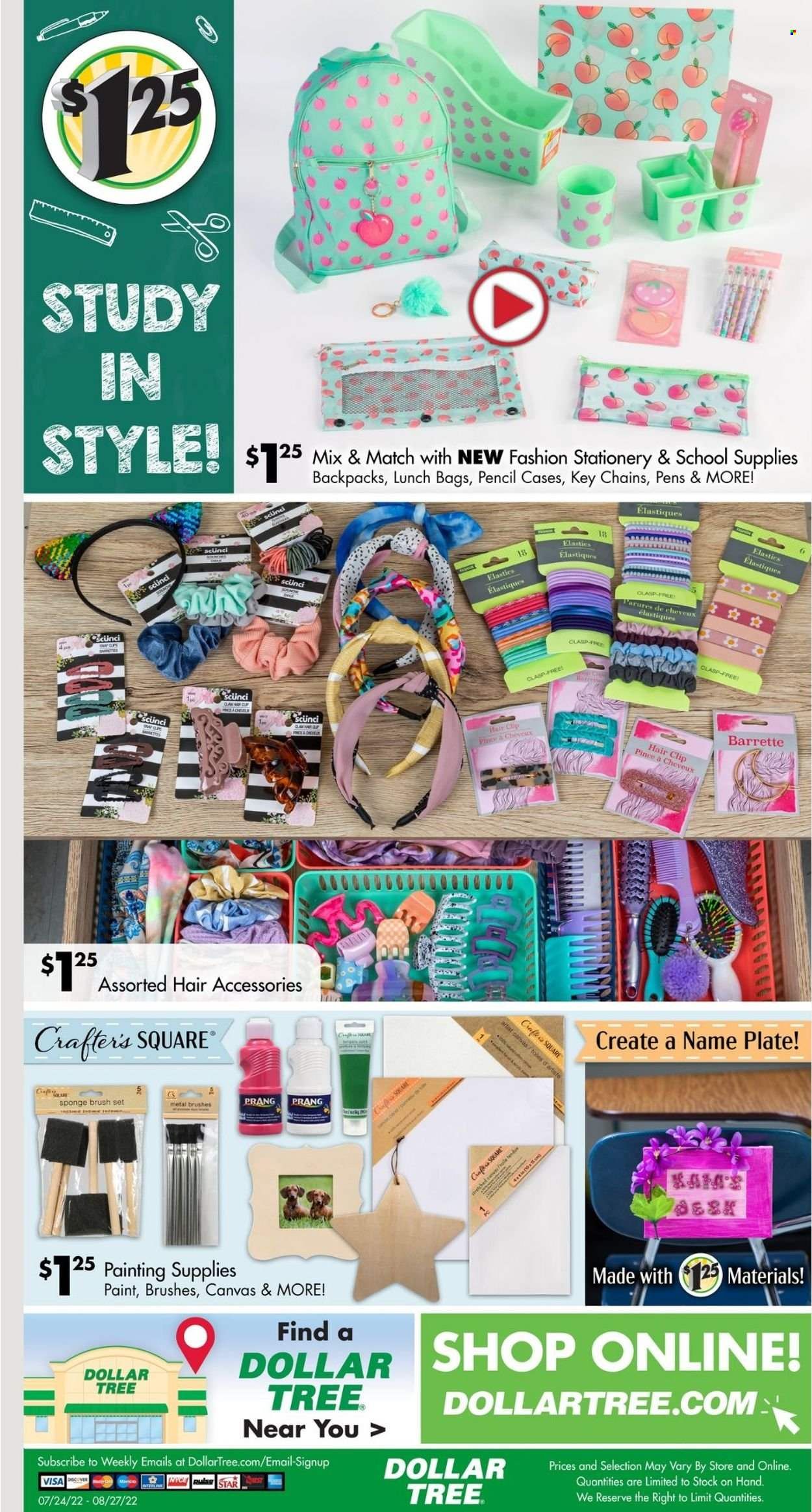 Dollar Tree Weekly Ad Flyer Specials July 24 to August 27, 2022