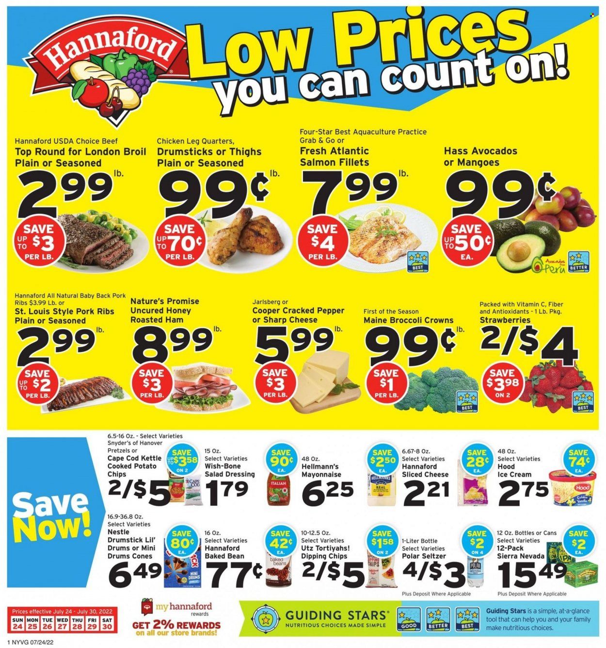 Hannaford (NY) Weekly Ad Flyer July 25 to August 1