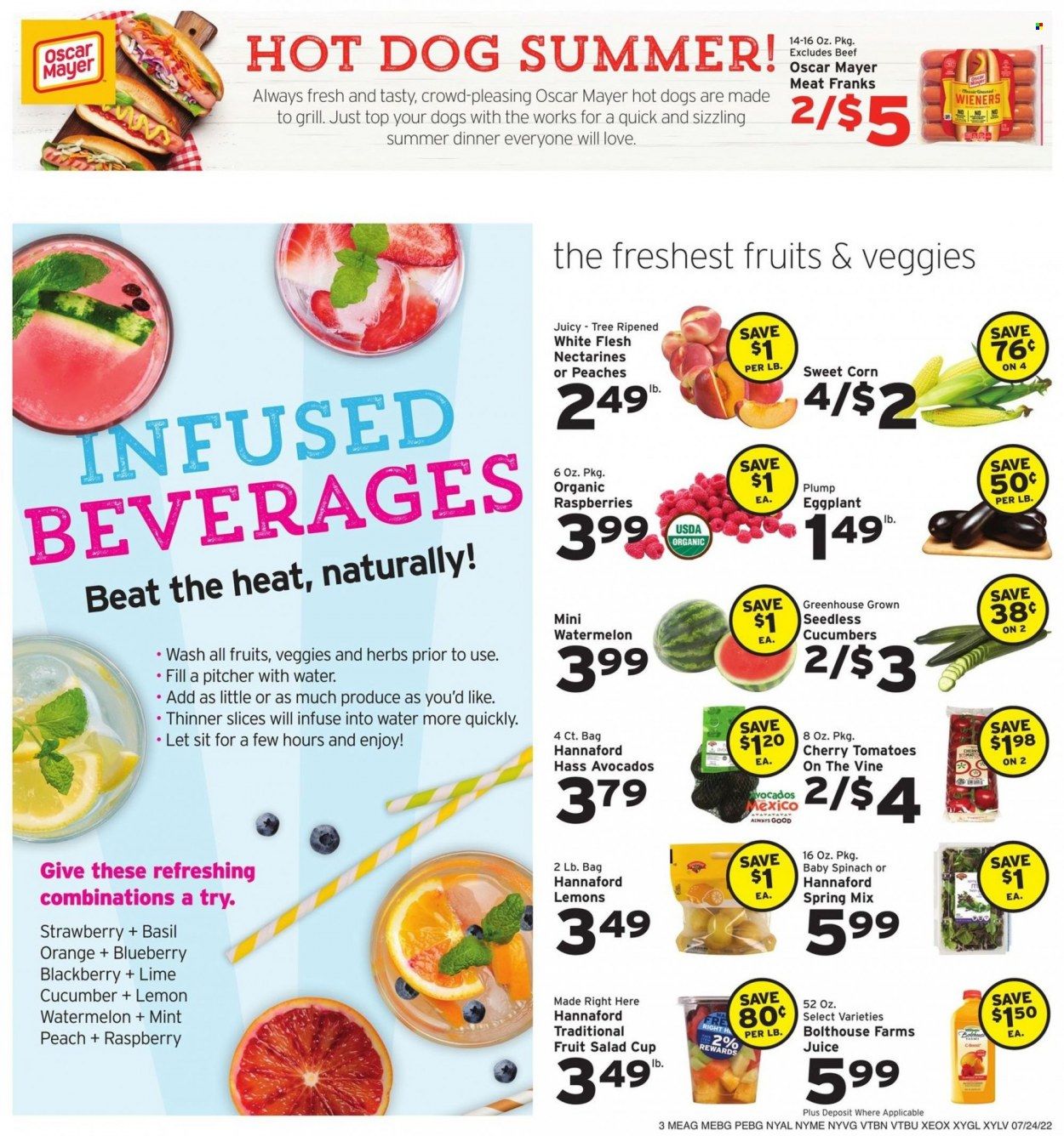 Hannaford (NY) Weekly Ad Flyer July 25 to August 1