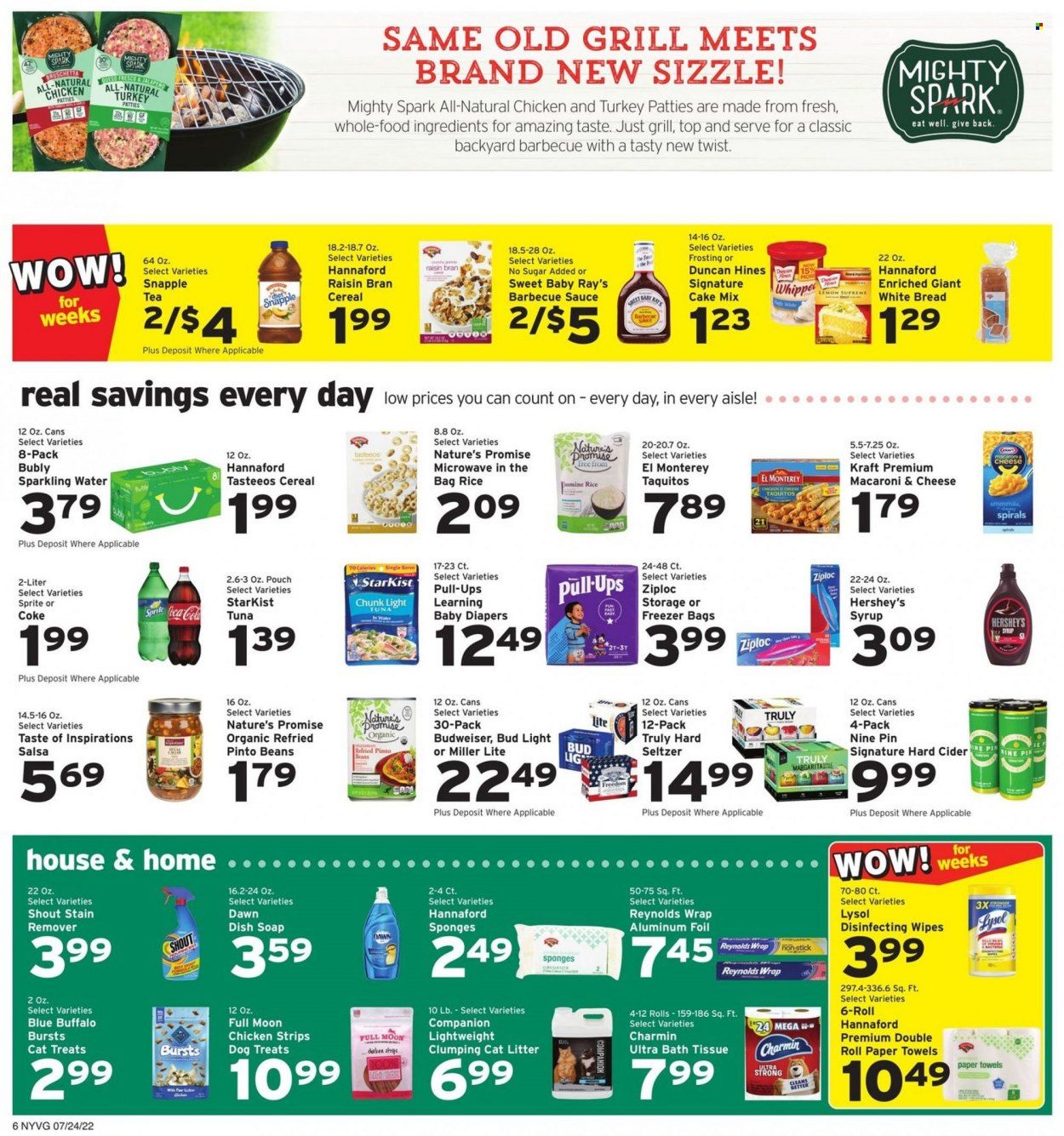 Hannaford (NY) Weekly Ad Flyer July 25 to August 1