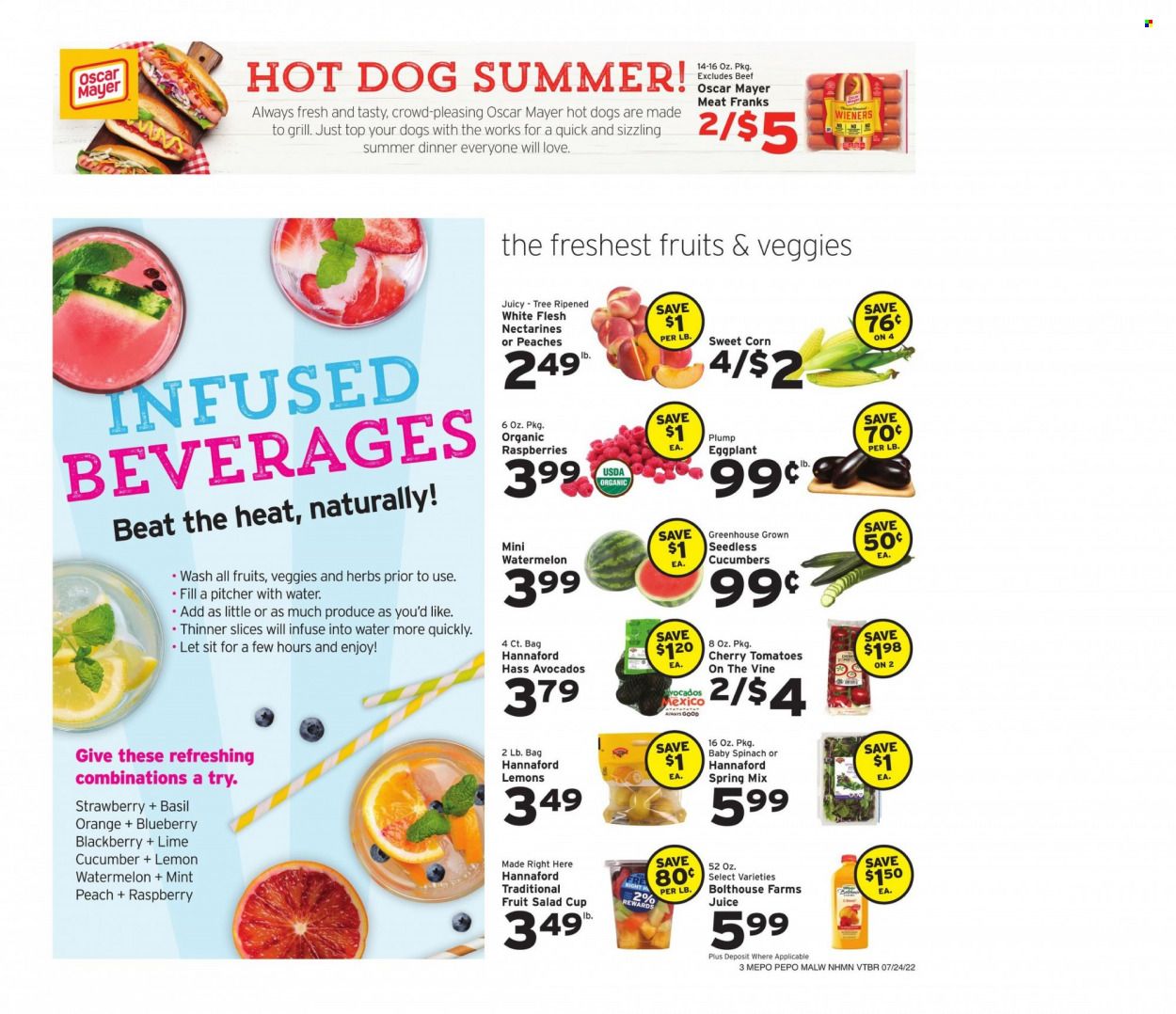 Hannaford (NH) Weekly Ad Flyer July 25 to August 1