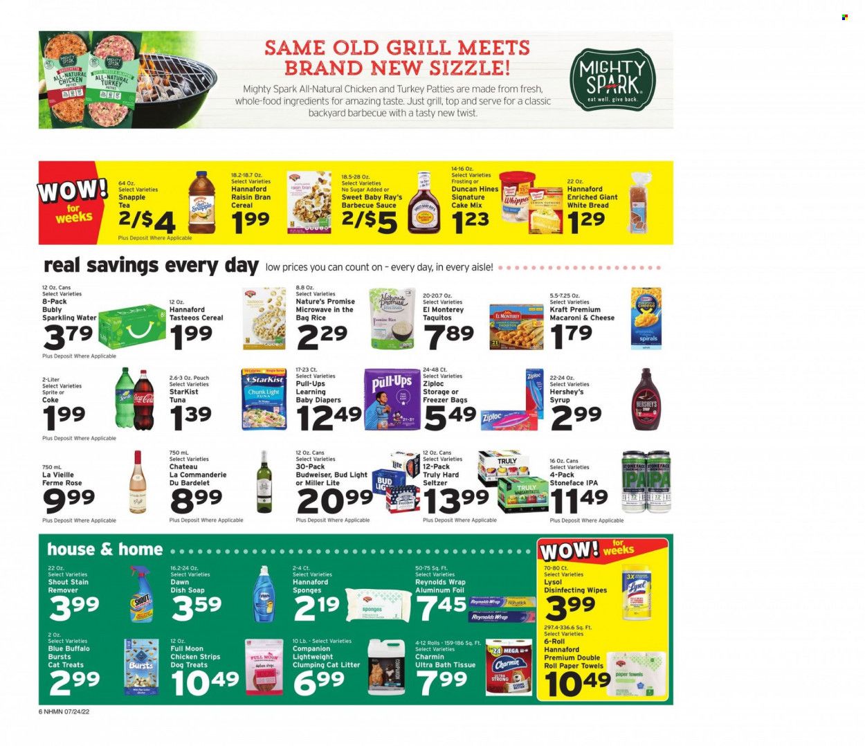 Hannaford (NH) Weekly Ad Flyer July 25 to August 1