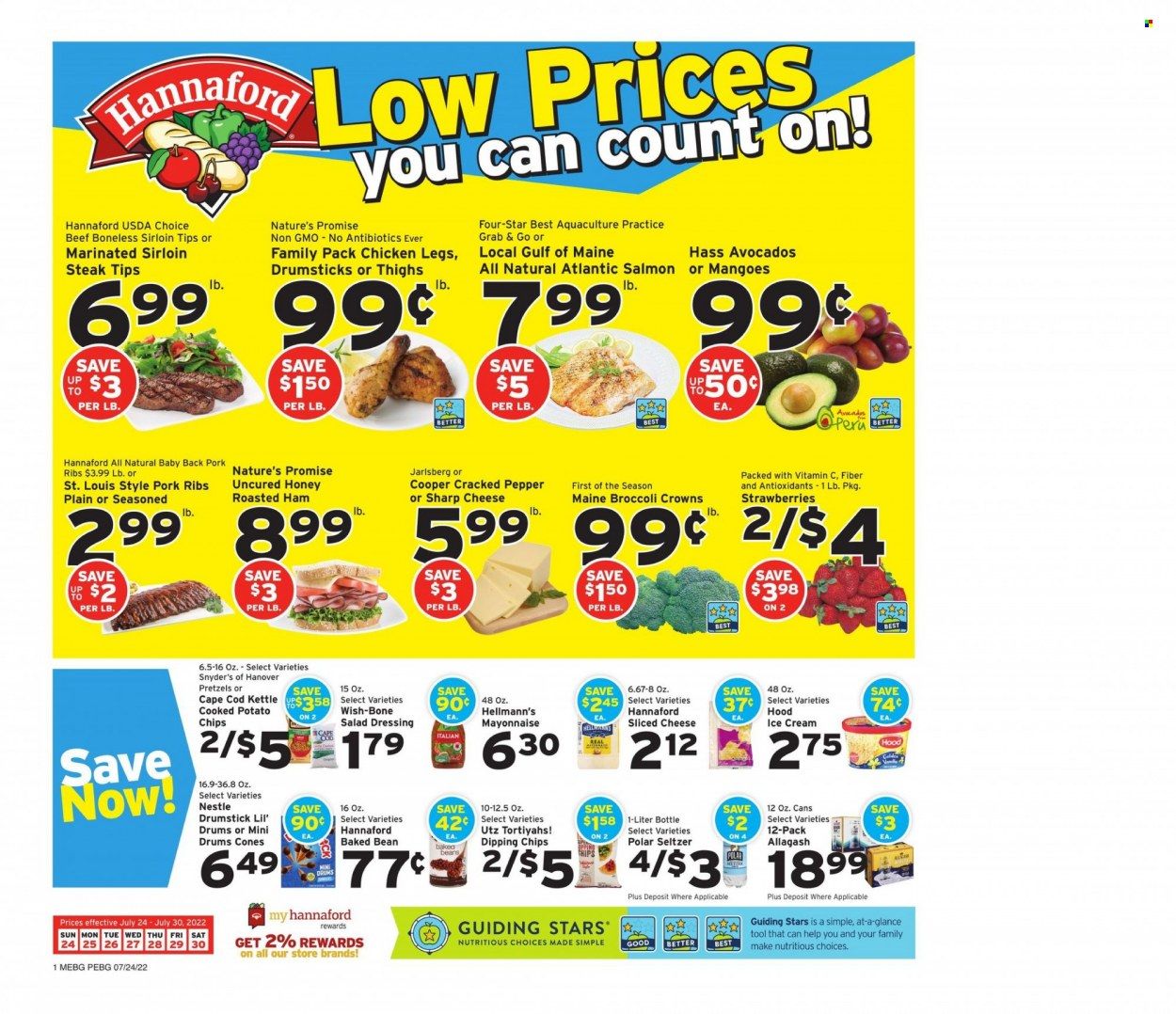 Hannaford (ME) Weekly Ad Flyer July 25 to August 1