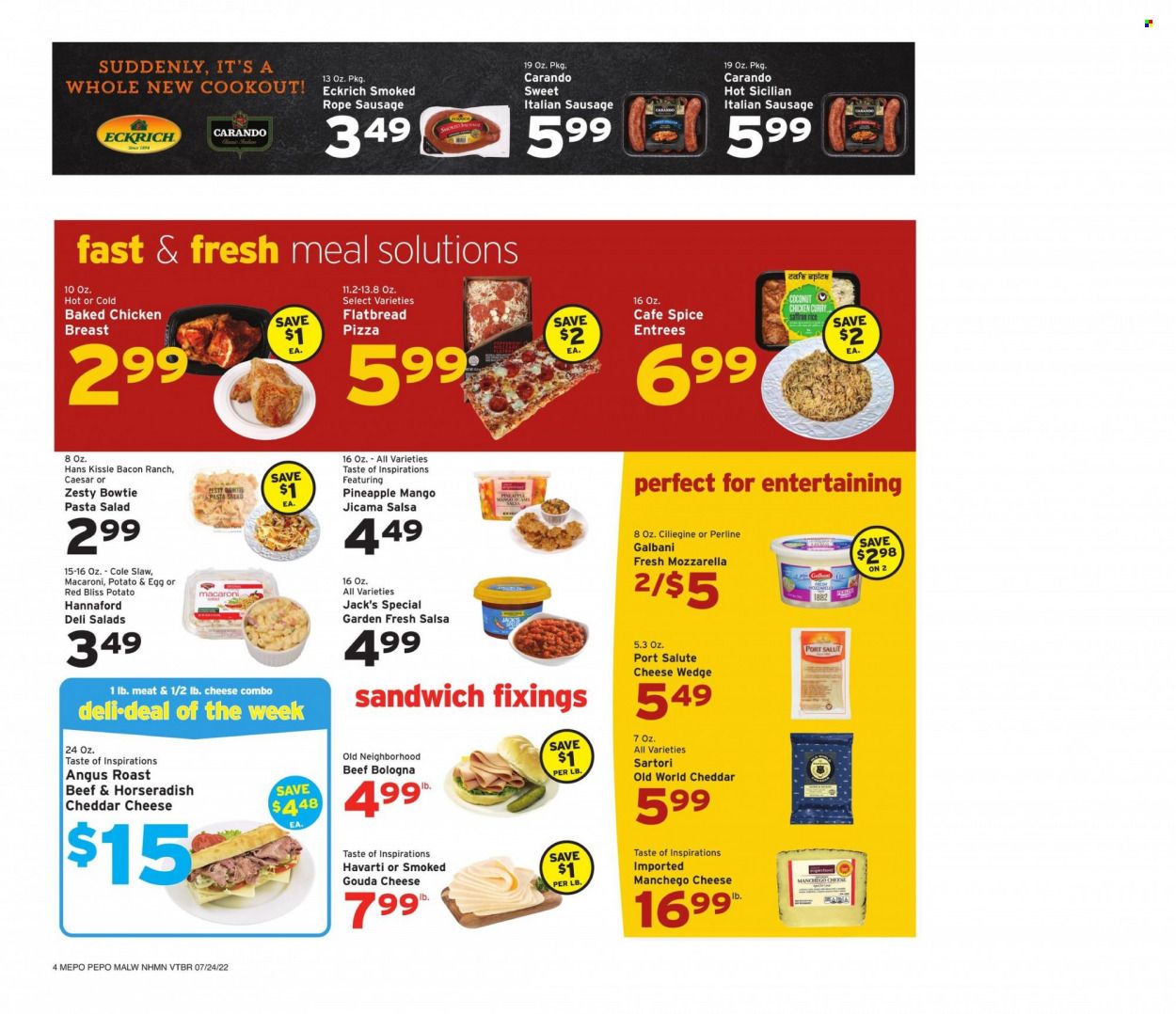 Hannaford (MA) Weekly Ad Flyer July 25 to August 1