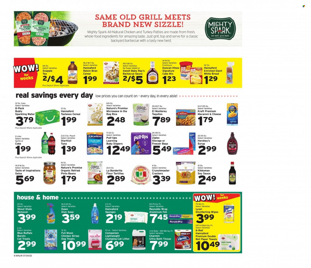 Hannaford (MA) Weekly Ad Flyer July 25 to August 1