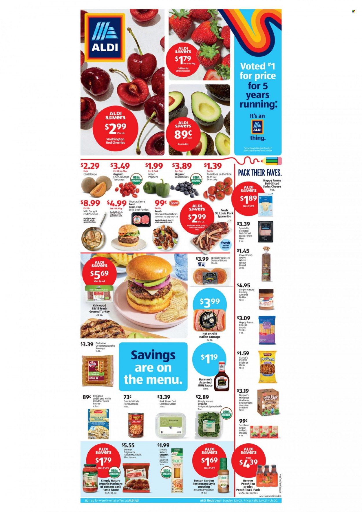 ALDI Weekly Ad Flyer July 25 to August 1
