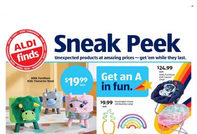 ALDI Weekly Ad Flyer July 25 to August 1