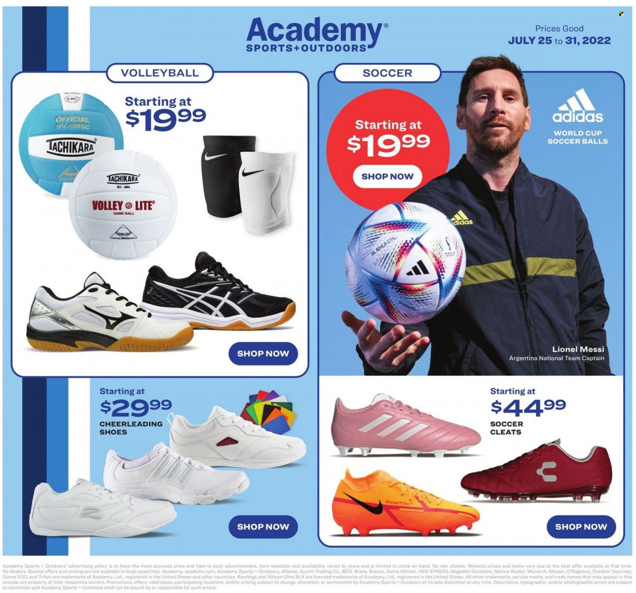 Academy Sports + Outdoors Weekly Ad Flyer July 25 to August 1