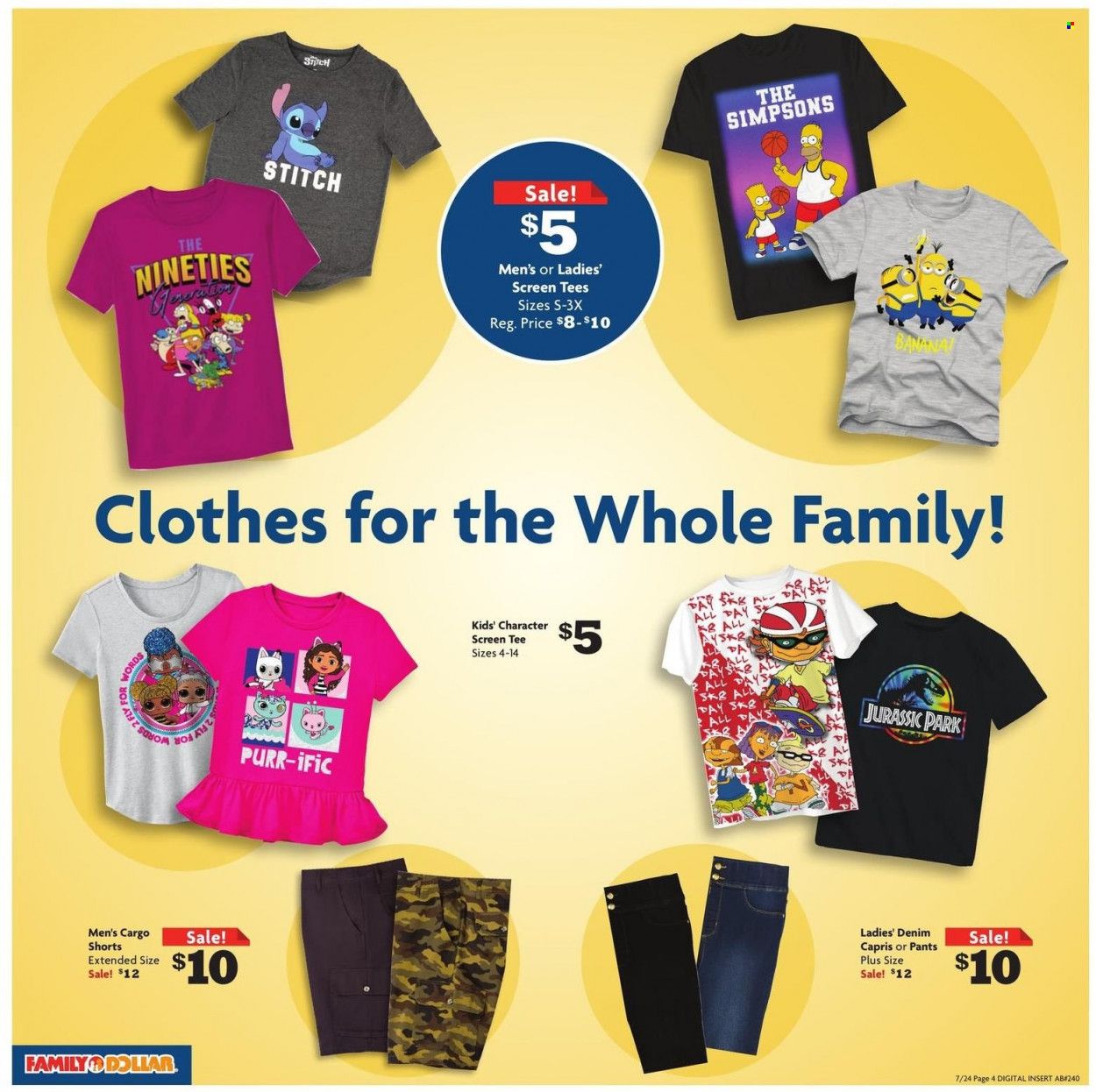 Family Dollar Weekly Ad Flyer July 25 to August 1