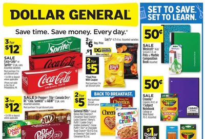 Dollar General Weekly Ad Flyer July 25 to August 1