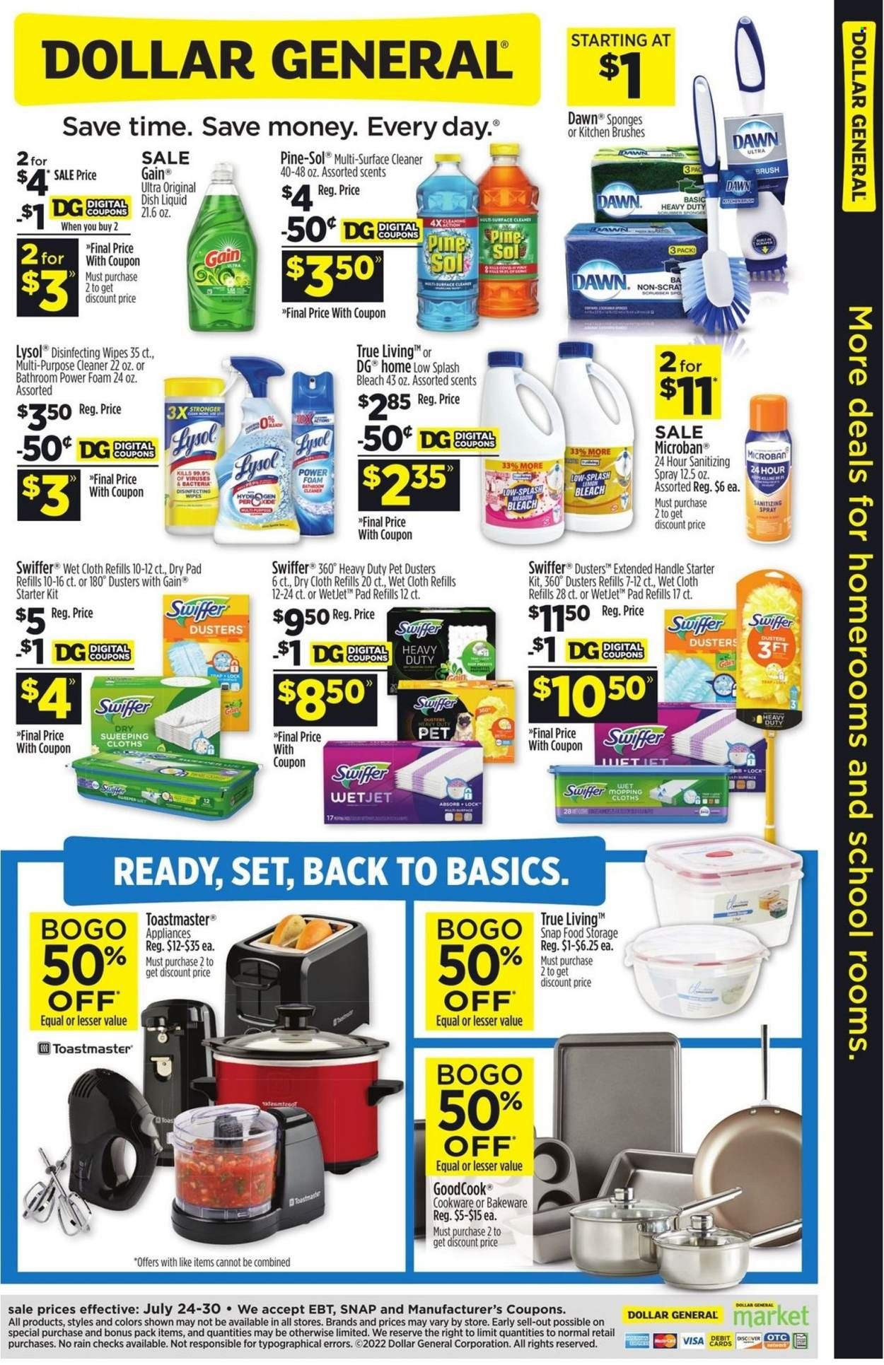 Dollar General Weekly Ad Flyer July 25 to August 1