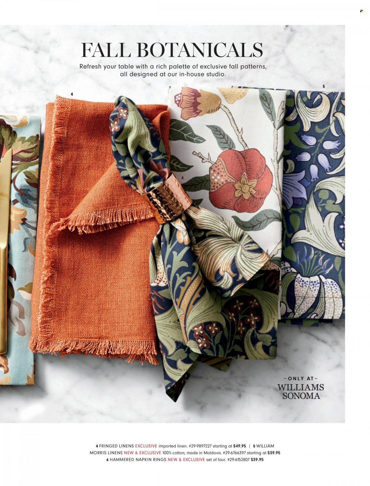 Williams-Sonoma Promotions & Flyer Specials September 2022