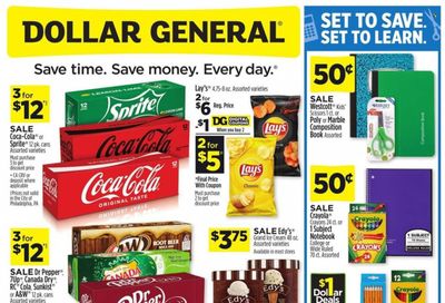Dollar General Weekly Ad Flyer July 25 to August 1