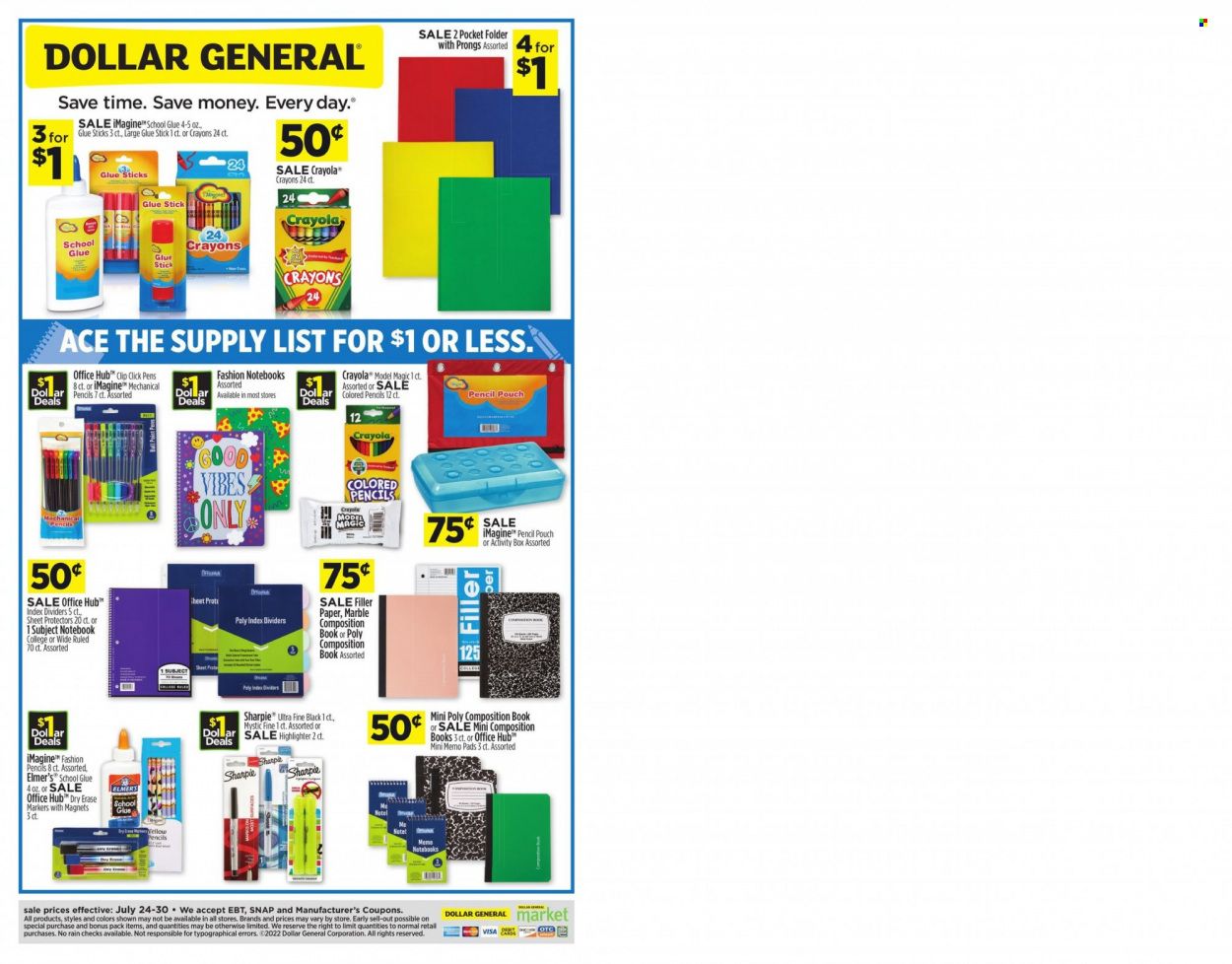 Dollar General (VA) Weekly Ad Flyer July 25 to August 1