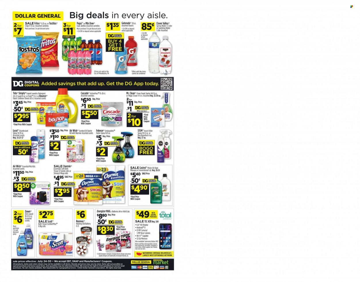Dollar General (FL) Weekly Ad Flyer July 25 to August 1