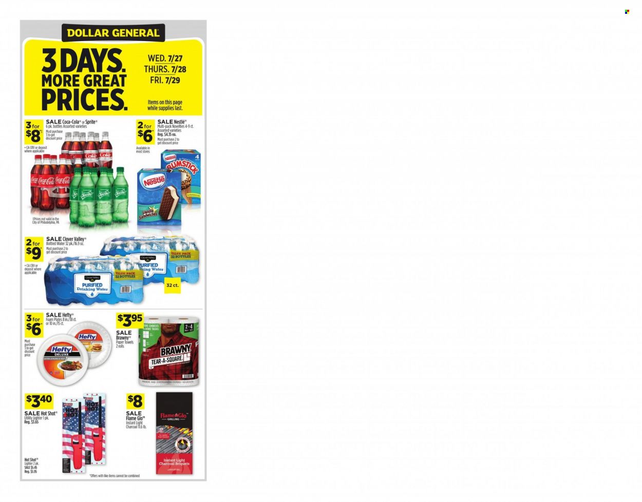 Dollar General (FL) Weekly Ad Flyer July 25 to August 1