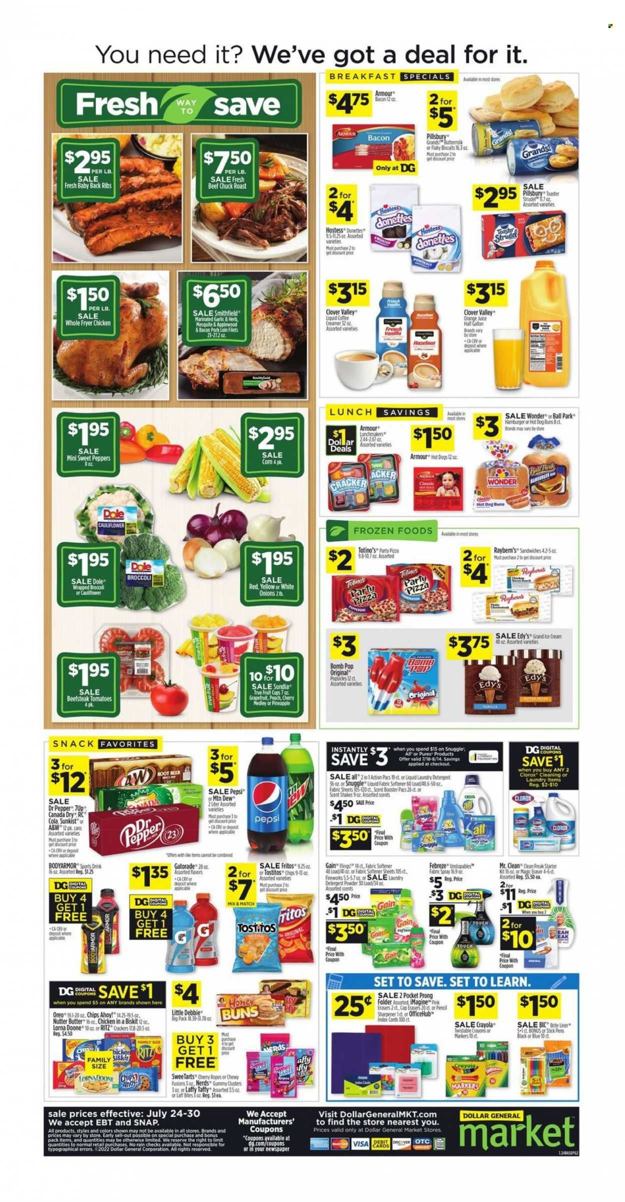 Dollar General (OH) Weekly Ad Flyer July 25 to August 1