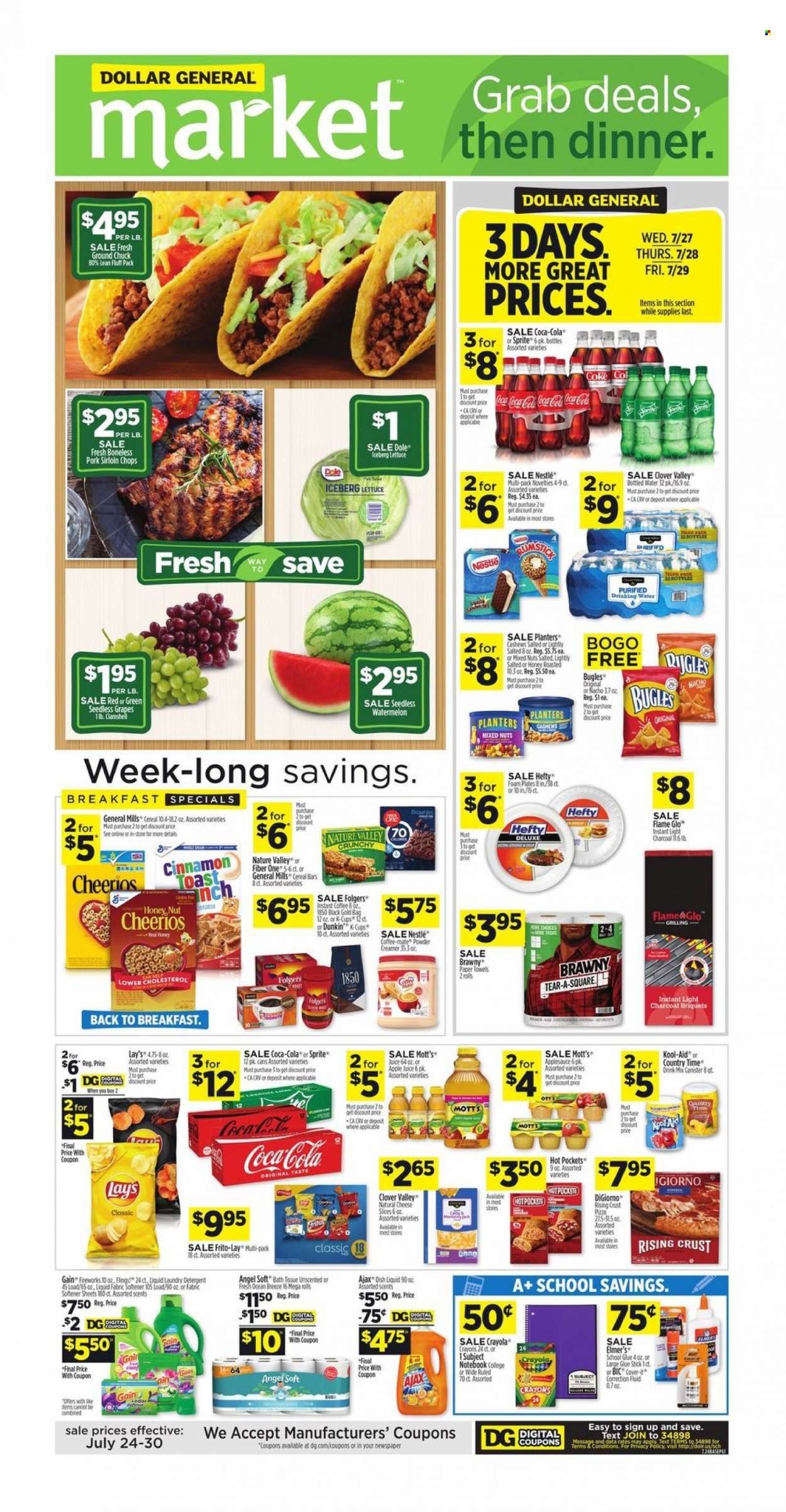 Dollar General (AL, GA, KY, LA, TN) Weekly Ad Flyer July 26 to August 2