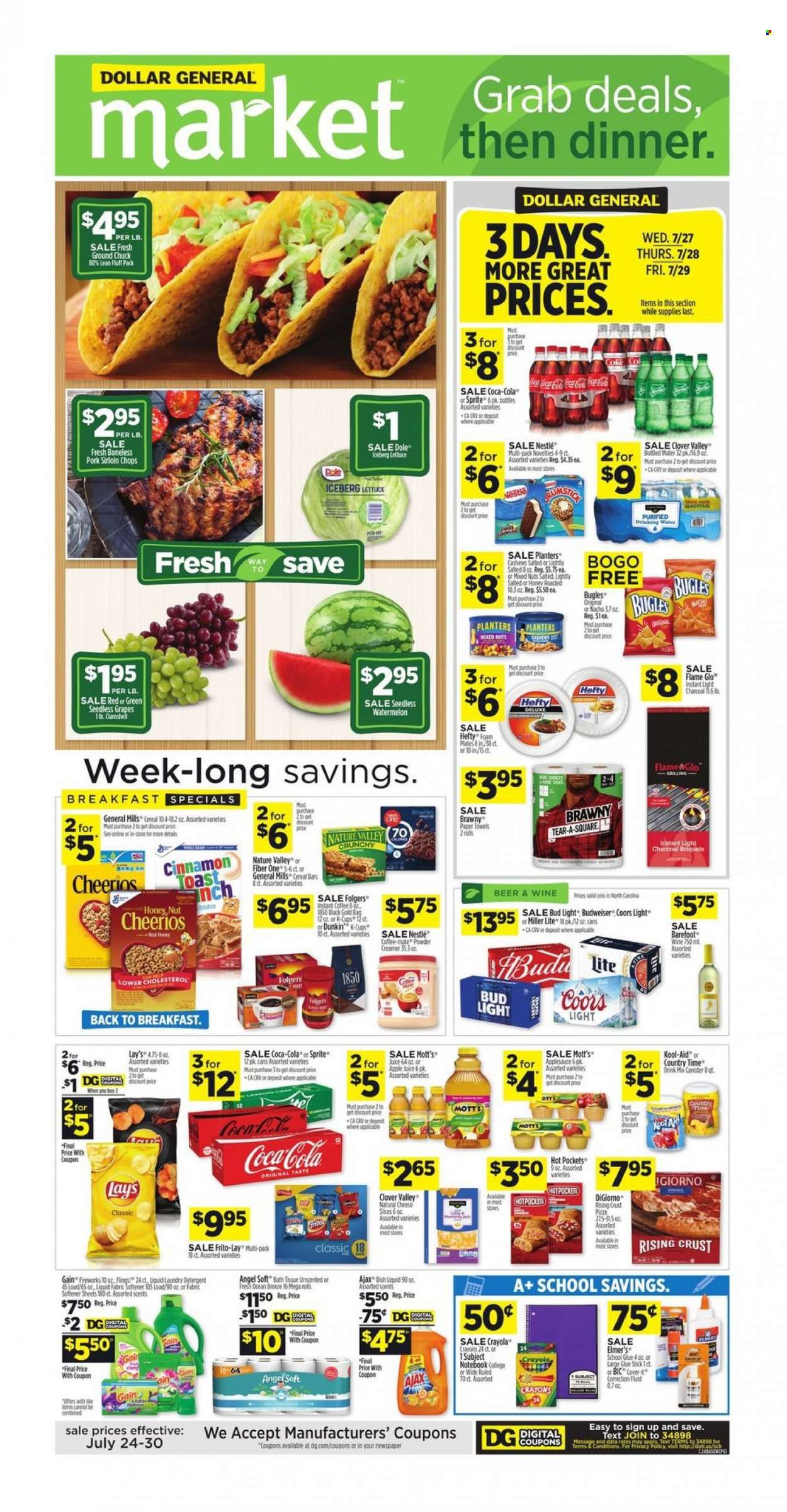 Dollar General (NC) Weekly Ad Flyer July 26 to August 2