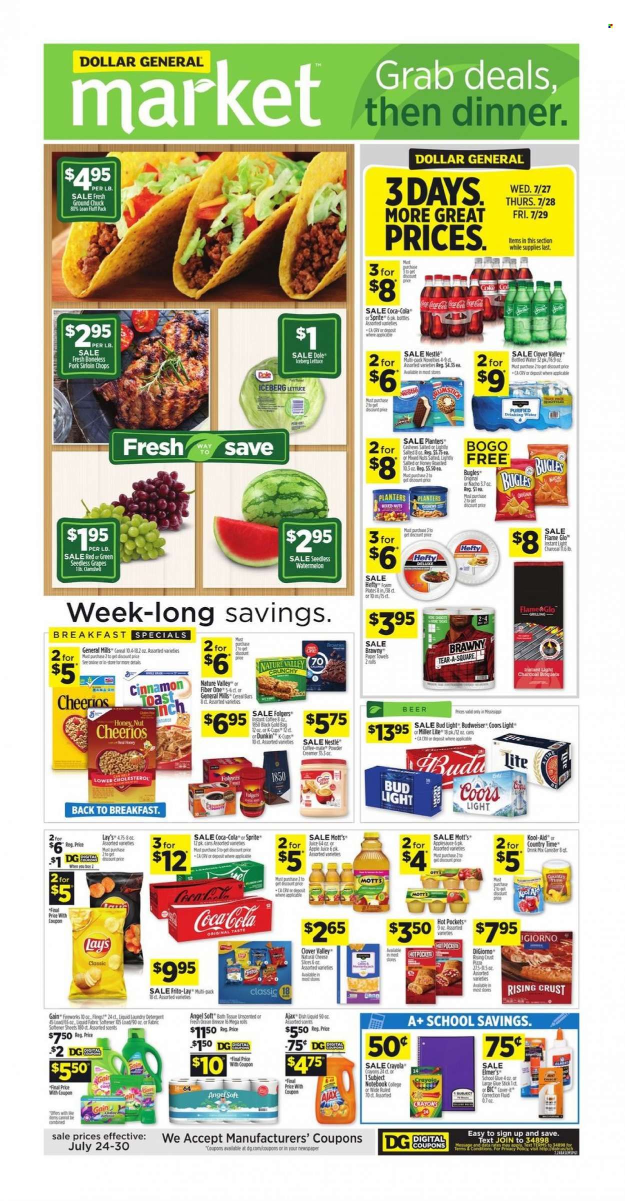 Dollar General (MS) Weekly Ad Flyer July 26 to August 2