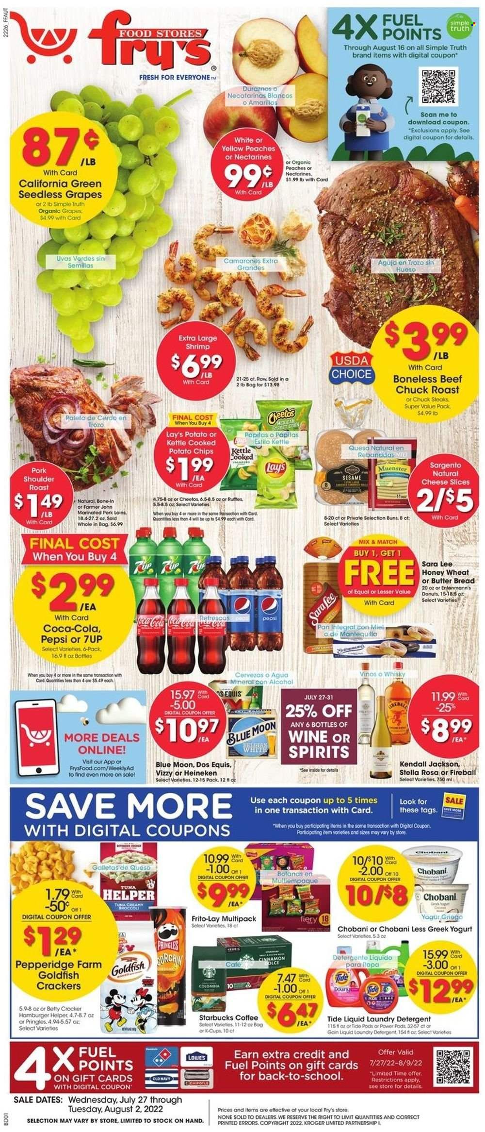 Fry’s (AZ) Weekly Ad Flyer July 26 to August 2