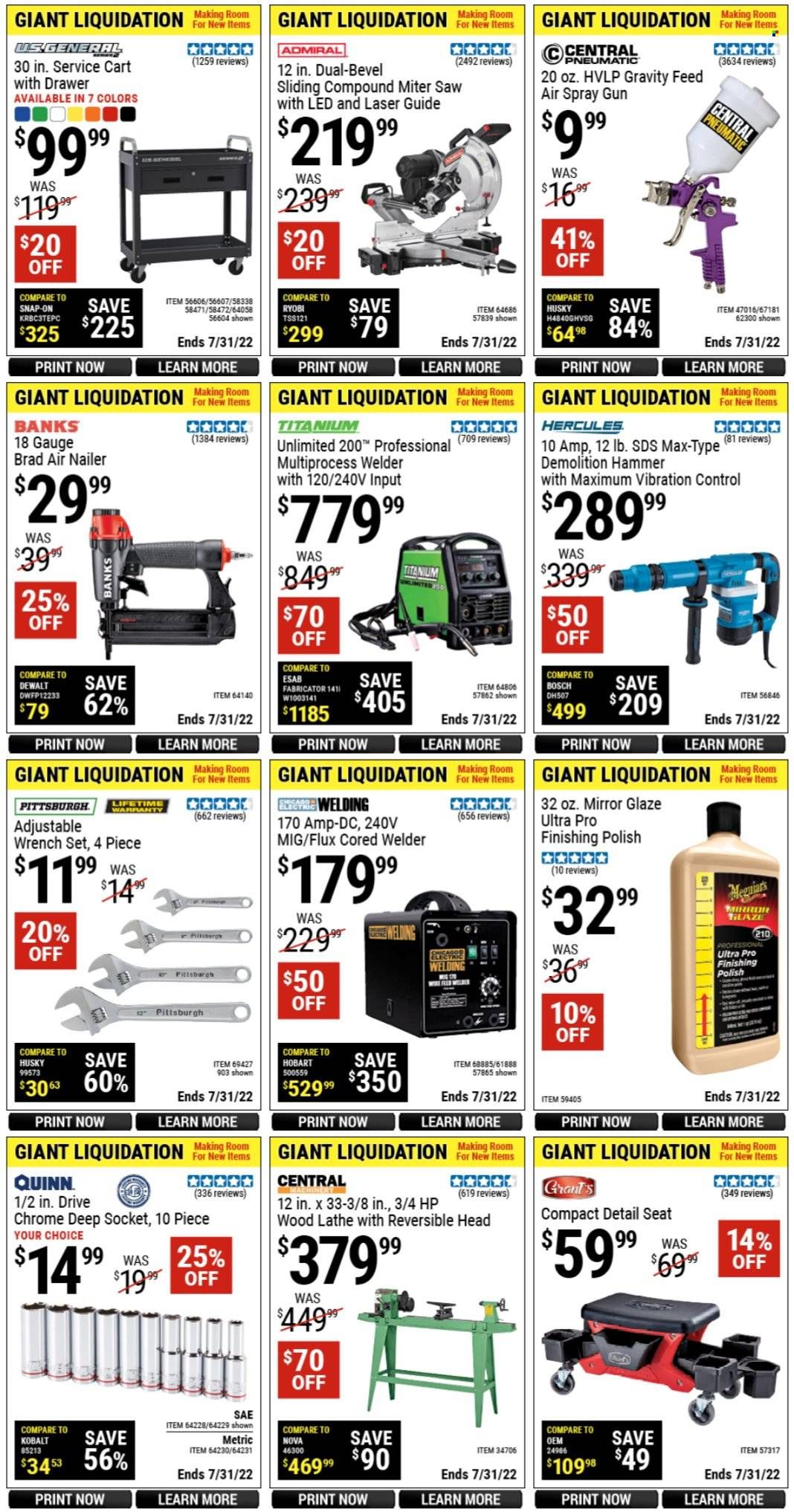 Harbor Freight Weekly Ad Flyer July 26 to August 2