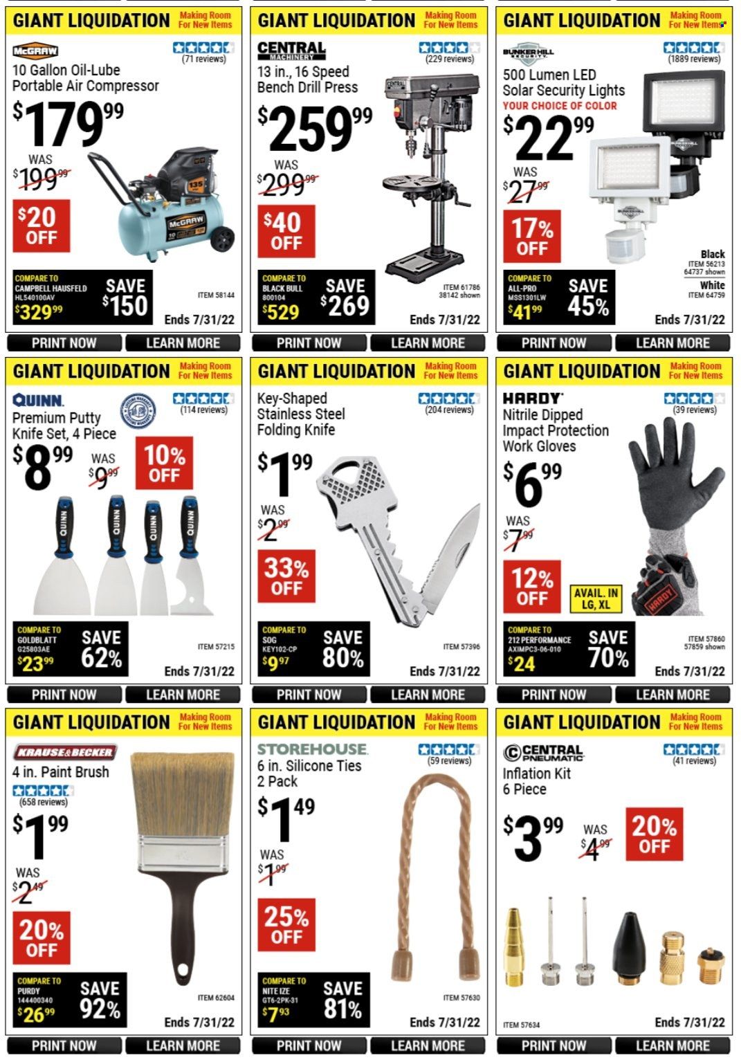 Harbor Freight Weekly Ad Flyer July 26 to August 2
