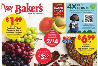 Baker's (NE) Weekly Ad Flyer July 26 to August 2