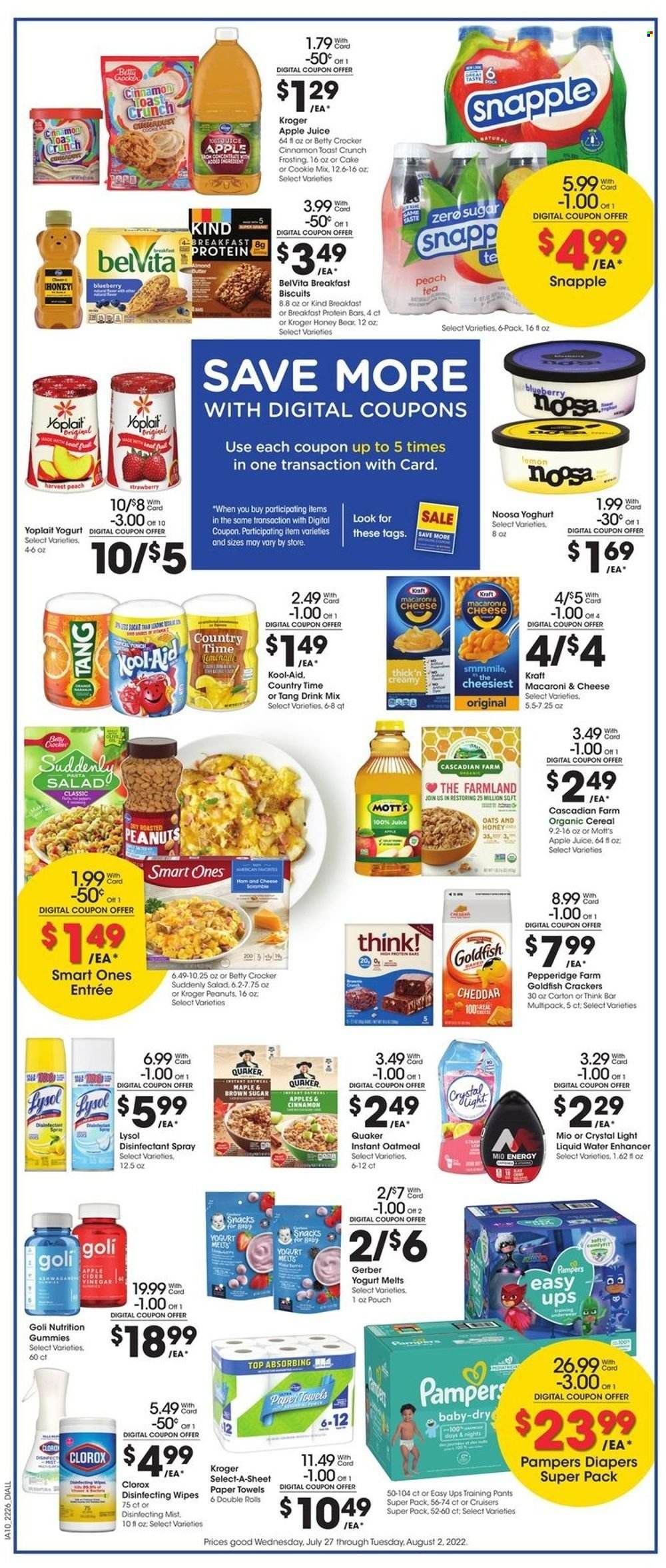 Baker's (NE) Weekly Ad Flyer July 26 to August 2