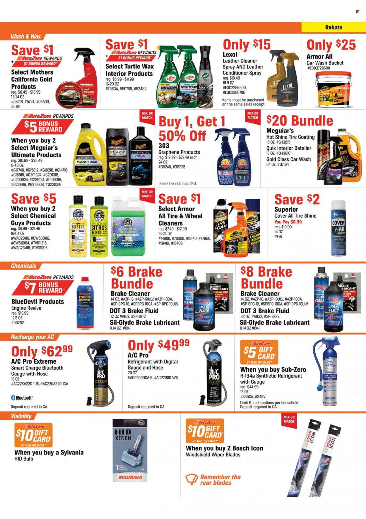 Autozone Weekly Ad Flyer Specials July 26 to August 22, 2022