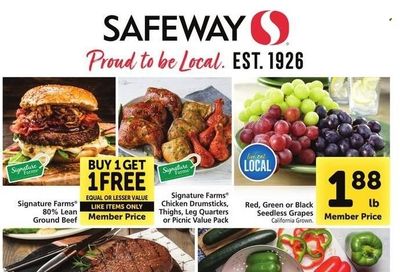 Safeway (CA, HI, OR, WA) Weekly Ad Flyer July 26 to August 2