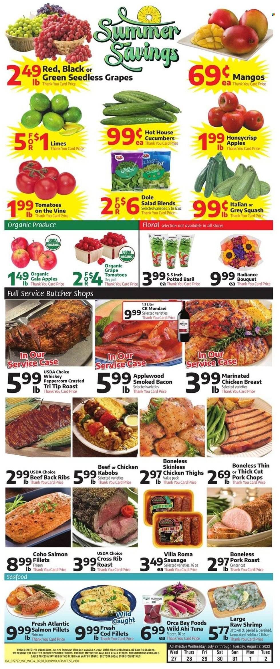 Bashas' (AZ) Weekly Ad Flyer July 27 to August 3