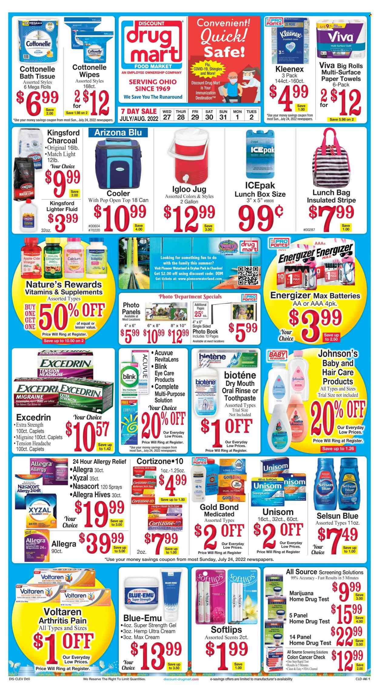 Discount Drug Mart (OH) Weekly Ad Flyer July 27 to August 3