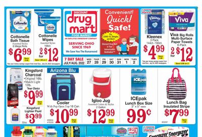 Discount Drug Mart (OH) Weekly Ad Flyer July 27 to August 3