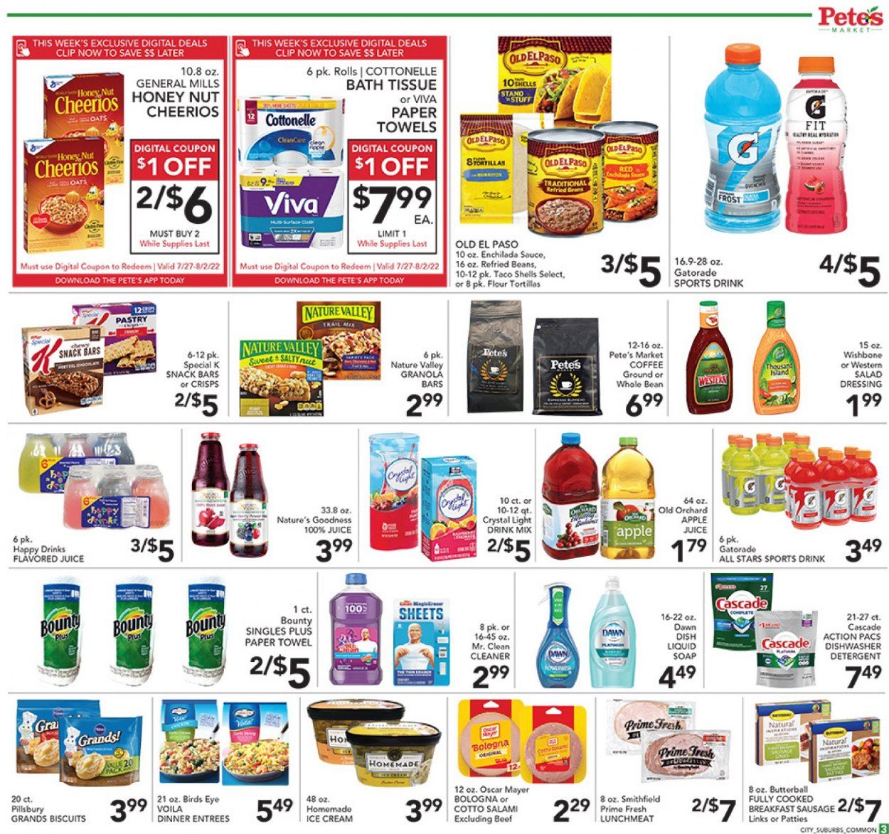 Pete's Fresh Market (IL) Weekly Ad Flyer July 27 to August 3