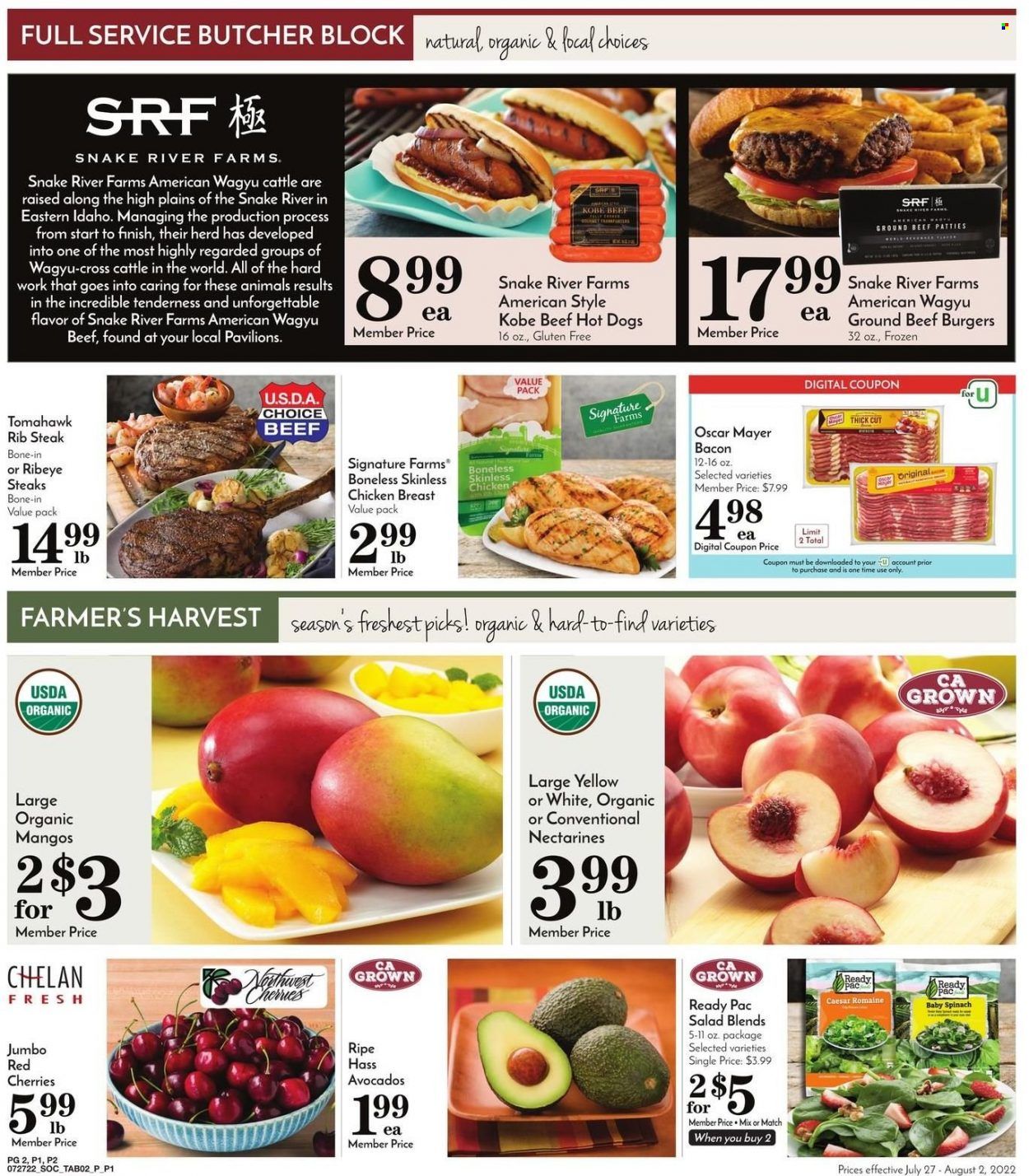 Pavilions (CA) Weekly Ad Flyer July 27 to August 3