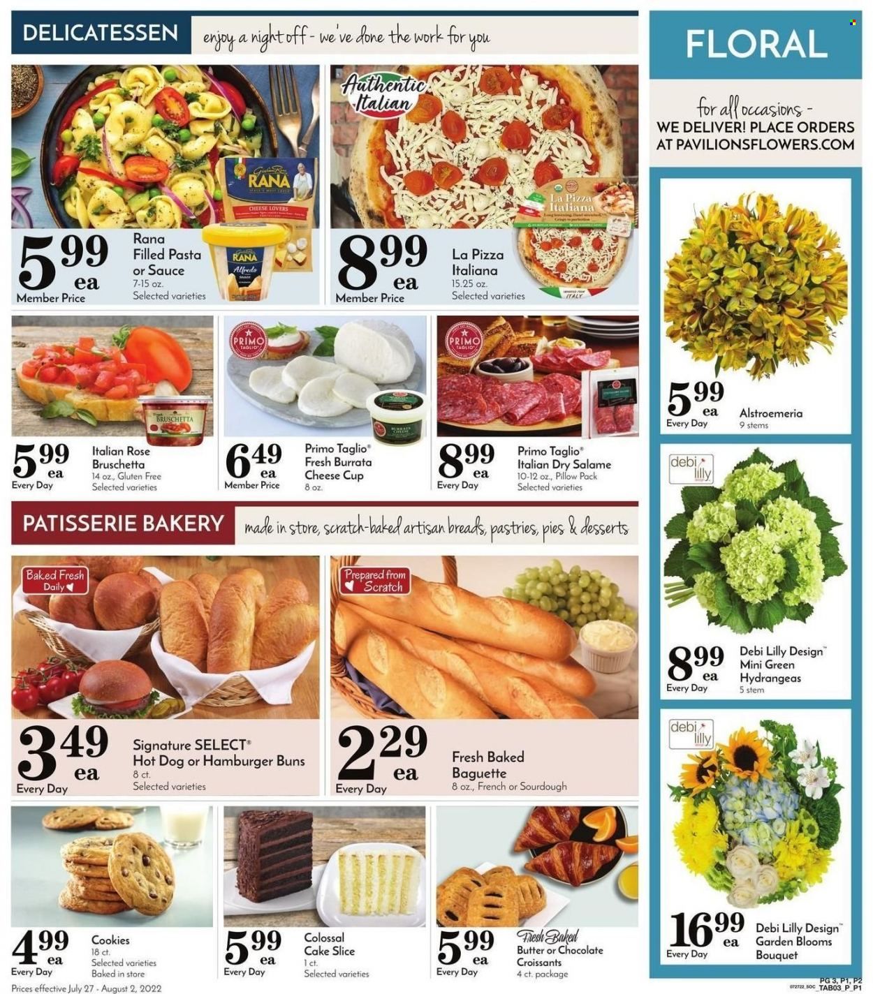 Pavilions (CA) Weekly Ad Flyer July 27 to August 3