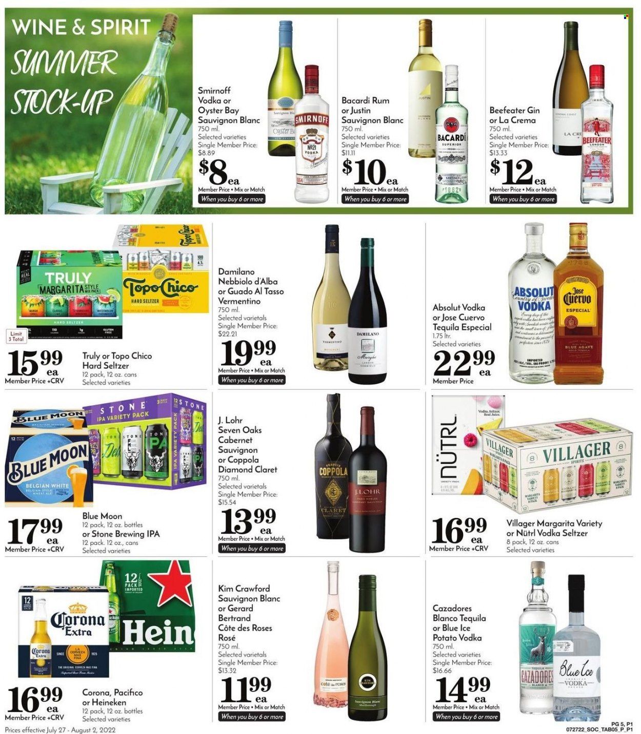 Pavilions (CA) Weekly Ad Flyer July 27 to August 3