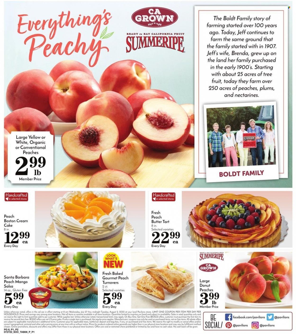 Pavilions (CA) Weekly Ad Flyer July 27 to August 3