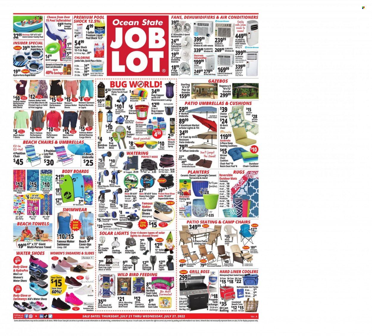 Ocean State Job Lot Weekly Ad Flyer July 27 to August 3