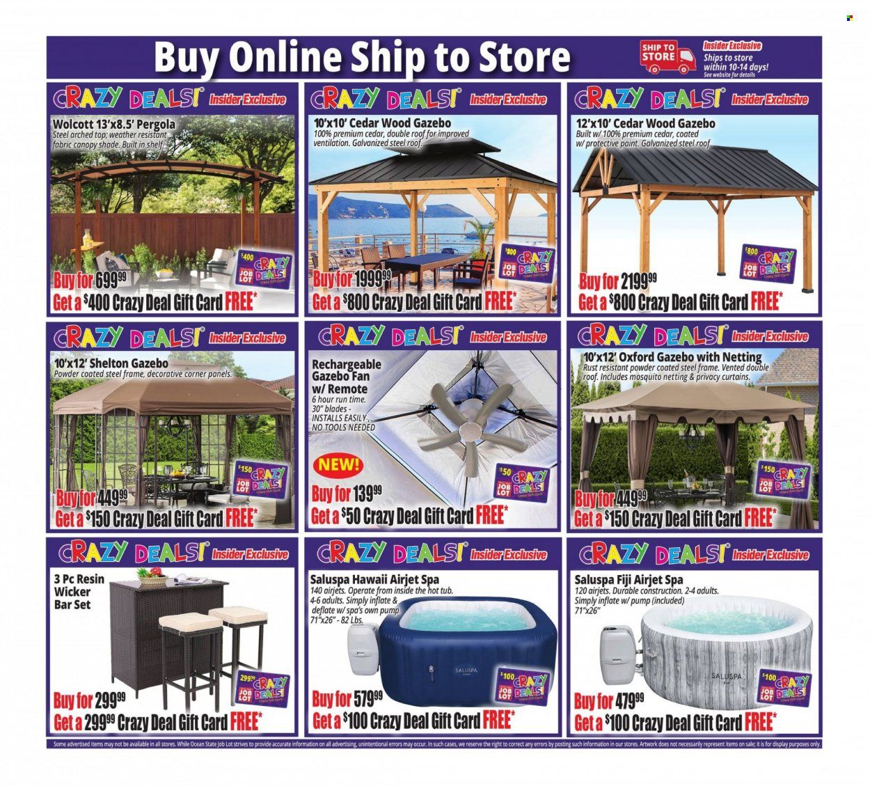 Ocean State Job Lot Weekly Ad Flyer July 27 to August 3